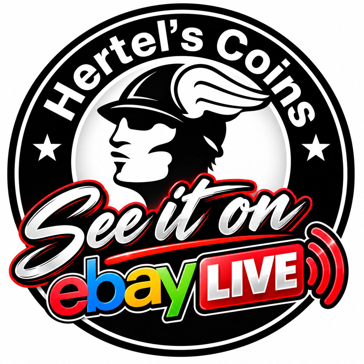 See Hertel's Coins on eBay Live