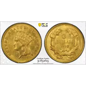 1863 $3