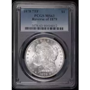 1878 7TF $1 Reverse of 1879 (2)