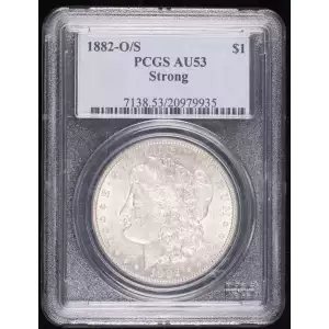 1882-O/S $1 Strong
