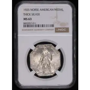 1925 NORSE THICK SILVER