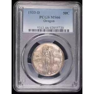 1933-D 50C Oregon