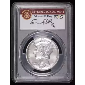 2017 $25 Palladium First Strike Moy Signature