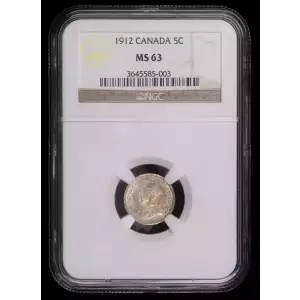 CANADA Silver 5 CENTS