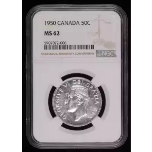 CANADA Silver 50 CENTS