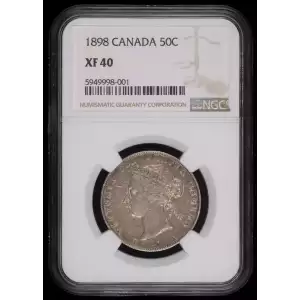 canada Silver 50 CENTS