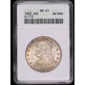 Half Dollars---Capped Bust, Lettered Edge 1807-1836 -Silver- 0.5 Dollar
