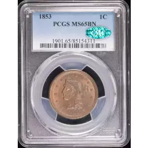 Large Cents - Braided Hair Cent (1839-1857)