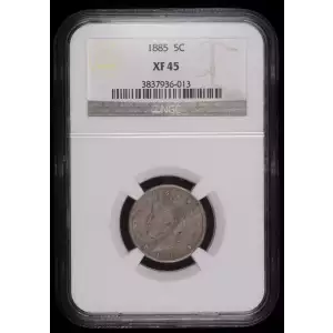 Nickel Five Cent Pieces-Liberty Head 1883-1913