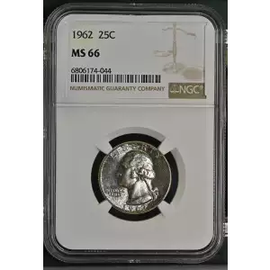 Quarter Dollars-Washington-Silver Coinage