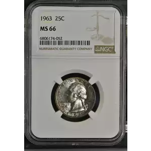 Quarter Dollars-Washington-Silver Coinage