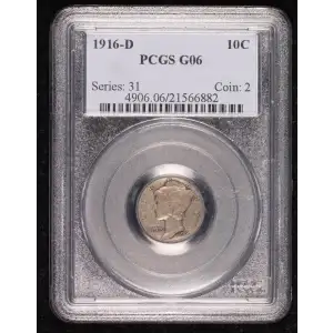 1916-D 10C