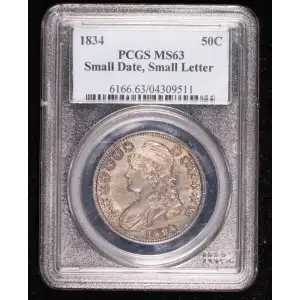 1834 50C Small Date, Small Letters (2)