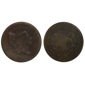 1795 1/2C Plain Edge, No Pole, BN