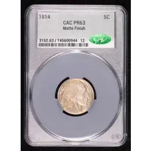 1914 Matte Finish 5c (Proof) (4)
