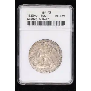 Half Dollars---Liberty Seated 1839-1891 -Silver- 0.5 Dollar