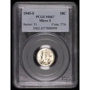 1945-S 10C Micro S