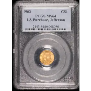 1903 G$1 LA Purchase, Jefferson (2)