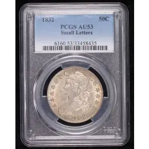1832 50C Small Letters